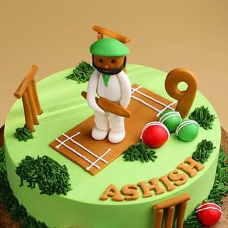 Zoomed-In View of Champion Batter Cake